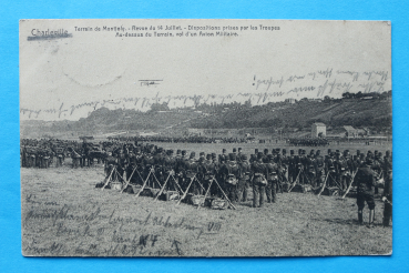 Ansichtskarte AK Charleville 1918 Soldaten Terrain de Montjoly Militär WKI Frankreich France 08 Ardennes